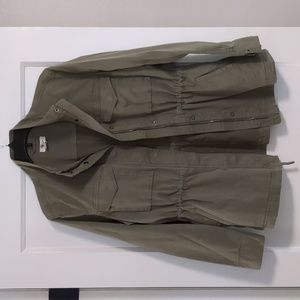 Style & Co Utility Field Jacket - Military/Olive Green (M)